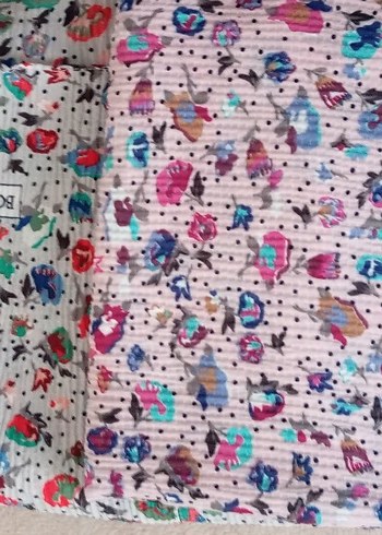 Kadın Çok Renkli Baskılı Eşarp - Görsel 5