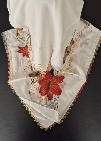 zarif iğne oyası yazma rakam olanlardan çift vardır - Görsel 6