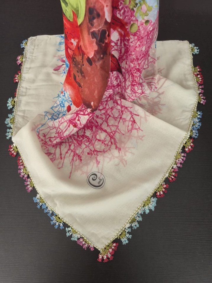 zarif iğne oyası yazma rakam olanlardan çift vardır - Görsel 5