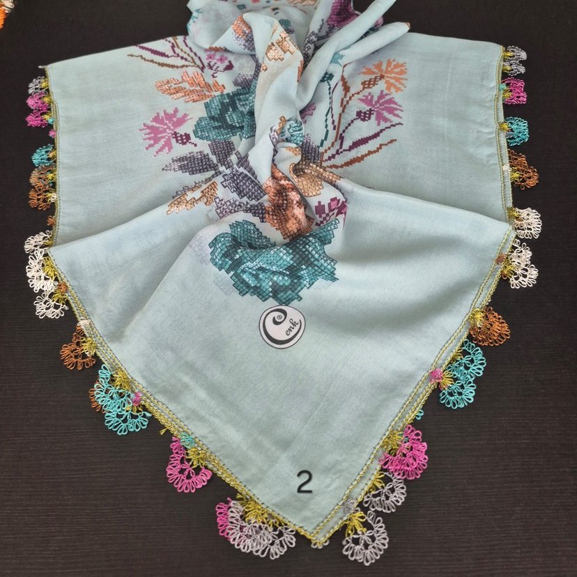 her zevke ve renge hitap eden iğne oyası - Görsel 3