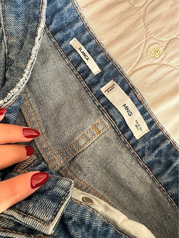 Mango MANGO KOT JEAN PANTOLON