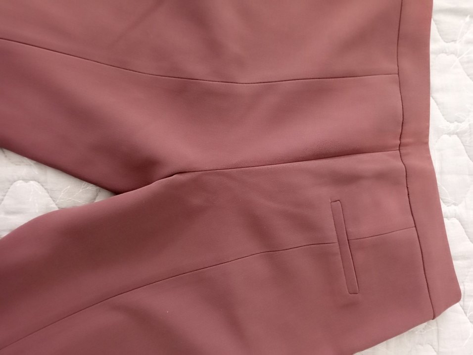 kahve Kadın Kumaş Pantolon - Görsel 4