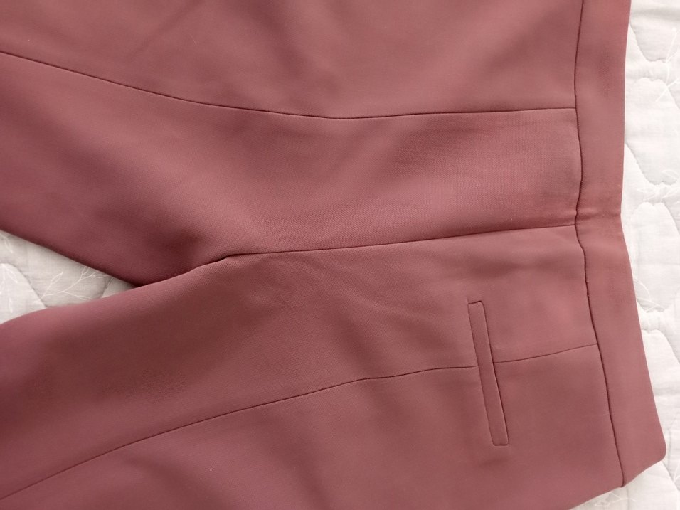 kahve Kadın Kumaş Pantolon - Görsel 3