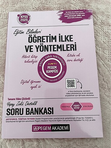 Öğretim İlke ve Yöntemleri soru bankası