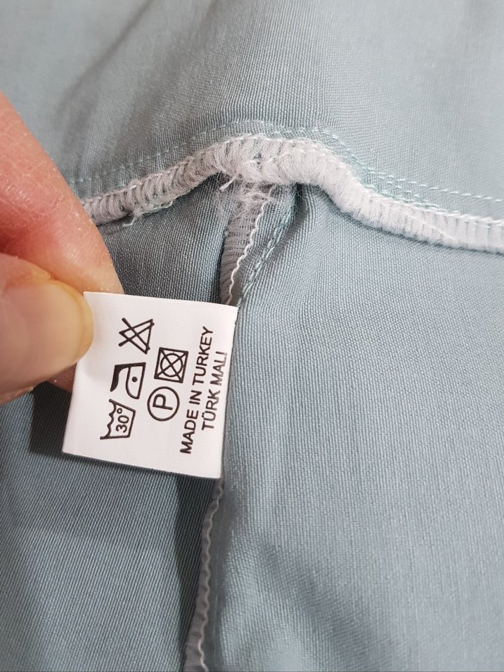 ŞANS tekstil, mavi, likralı, kadın diz üstü uzun şort - Görsel 4