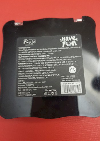 ROESIA ROSE COSMETICS 12li far paleti - Görsel 6