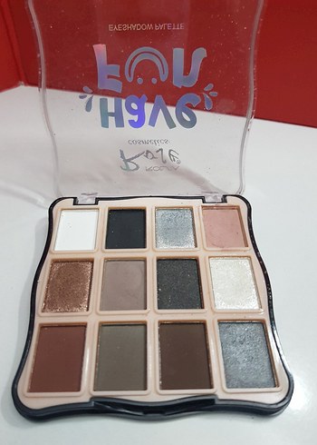 ROESIA ROSE COSMETICS 12li far paleti - Görsel 3