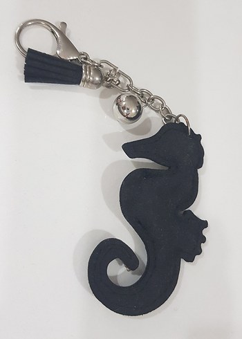 kristal süsleme denizatı anahtarlık veya çanta charmı - Görsel 4