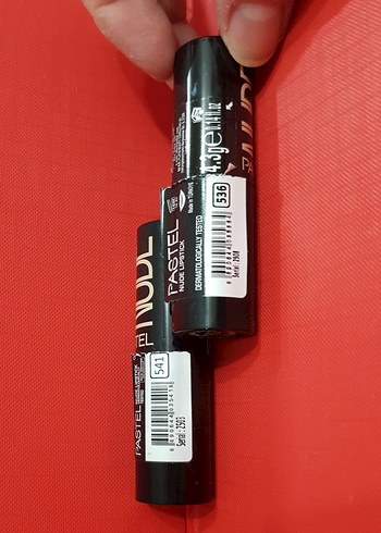 PASTEL NUDE 536 ve 541 ruj, ikisi bir arada - Görsel 2