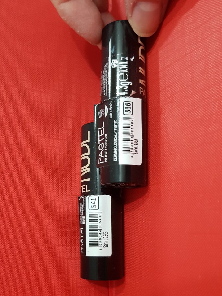 PASTEL NUDE 536 ve 541 ruj, ikisi bir arada - Görsel 2