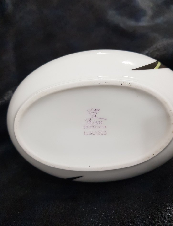 THUN damgalı porselen VINTAGE sosluk - Görsel 4