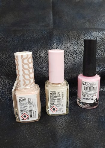 2 adet PASTEL ve 1 adet NOTE oje, birlikte - Görsel 2