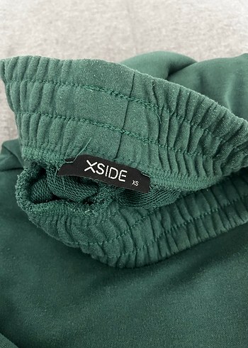 Yeşil Rahat Kesim Kadın Eşofman Altı - Görsel 3