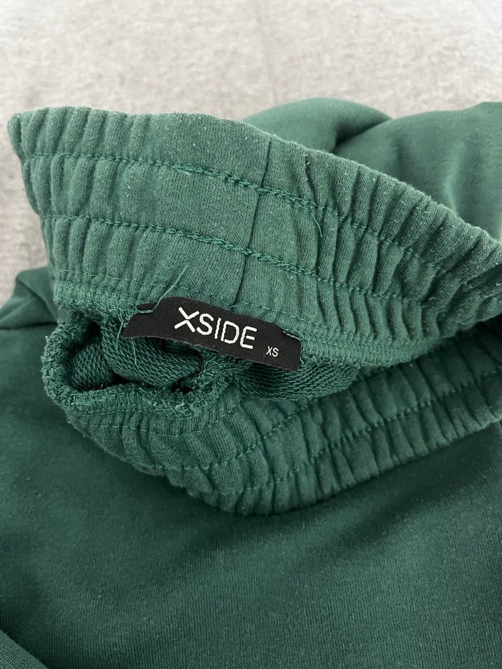 Yeşil Rahat Kesim Kadın Eşofman Altı - Görsel 3