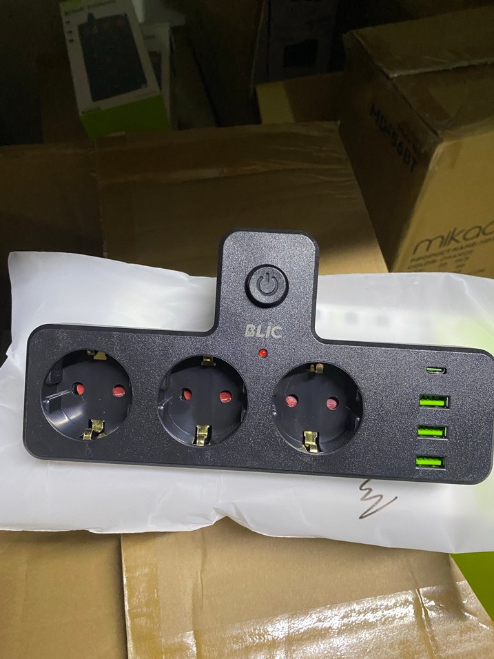 BLiC Termal Akım Korumalı Çoklu Priz 2500W - Görsel 3