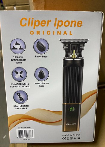 Cliper ipone 3'ü 1 Arada Şarjlı Erkek Bakım Seti - Görsel 2
