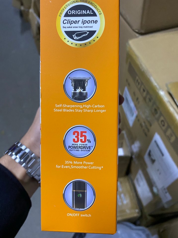 Cliper ipone 3'ü 1 Arada Şarjlı Erkek Bakım Seti - Görsel 3