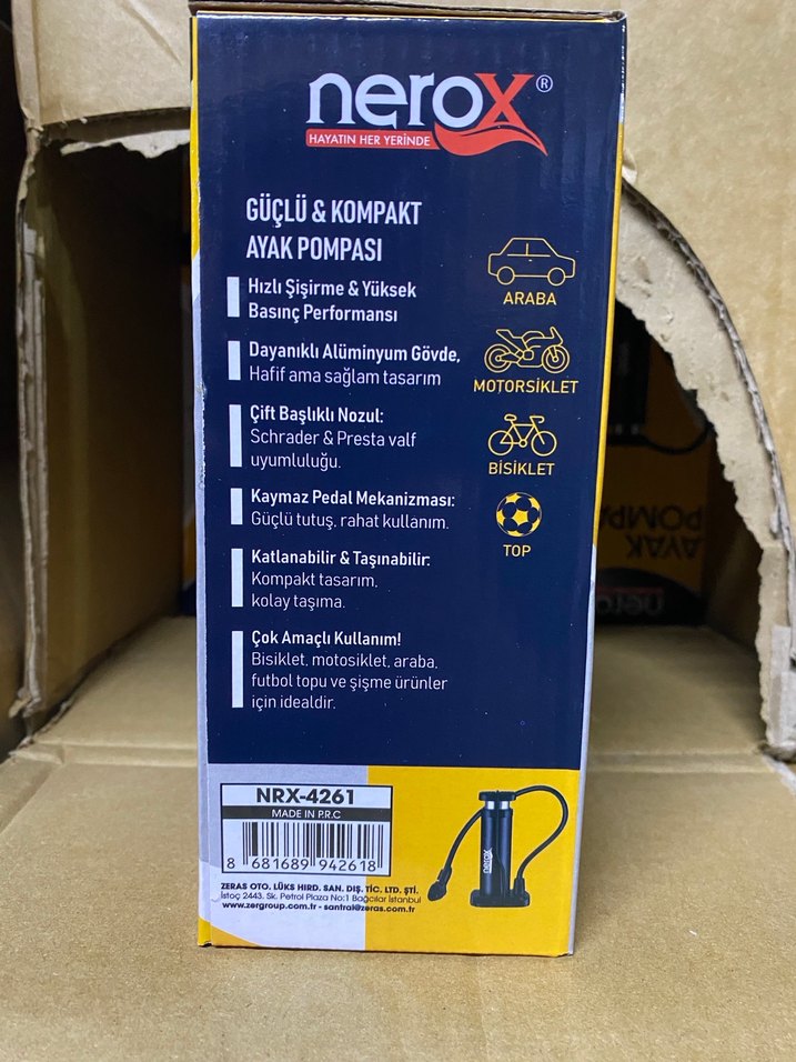 nerox ayak pompası - Görsel 3