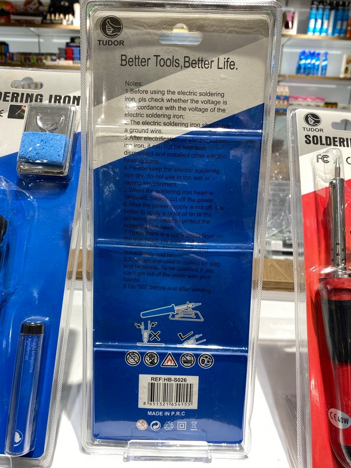 Mavi TUDOR Lehimleme Seti - Görsel 2