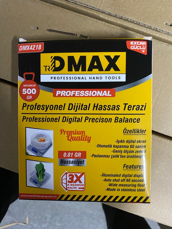 DMAX Profesyonel Dijital Hassas Terazi - Görsel 2