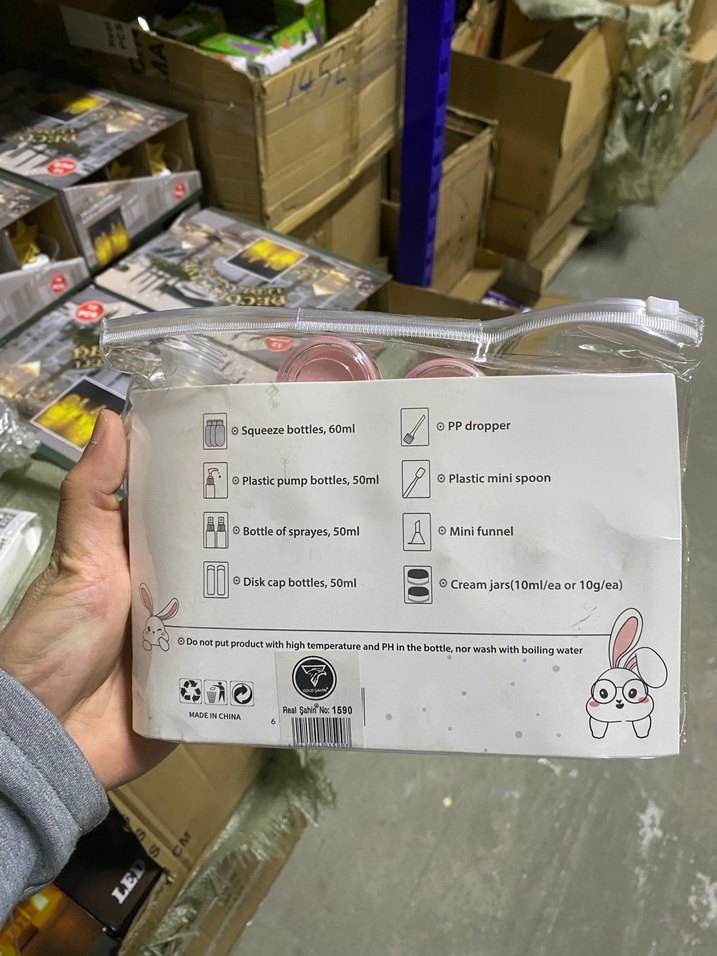 Renkli 11 Parça Seyahat Şişesi Seti - Görsel 2