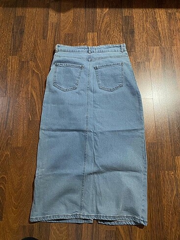xs Beden denim uzun etek