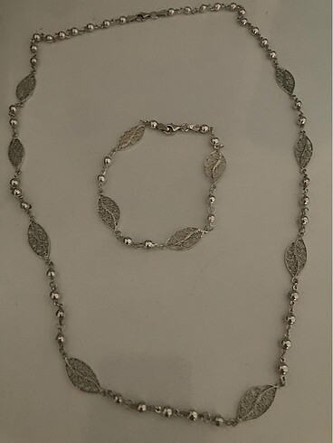 925 ayar yaprak set