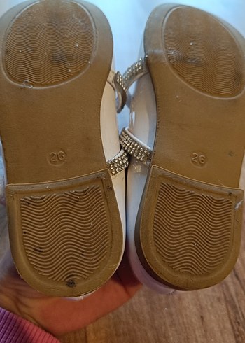 Kız Çocuk Beyaz Tokalı Babet - Görsel 3