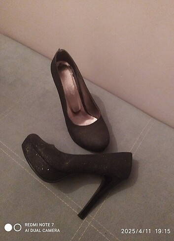 Platformlu topuklu ayakkabı - Görsel 3