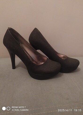 Platformlu topuklu ayakkabı - Görsel 5