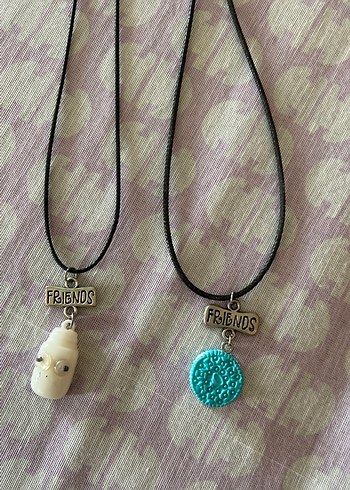 Renkli Bohem Nakışlı Boncuklu Kadın Kolye - Görsel 7