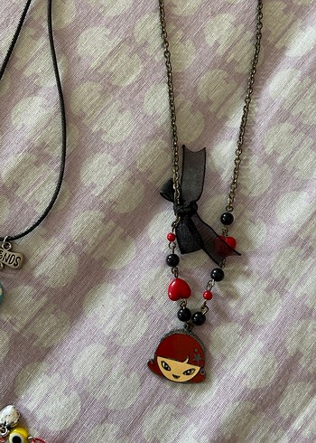 Renkli Bohem Nakışlı Boncuklu Kadın Kolye - Görsel 6