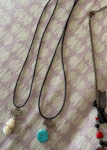 Renkli Bohem Nakışlı Boncuklu Kadın Kolye - Görsel 5