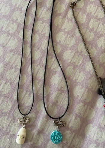 Renkli Bohem Nakışlı Boncuklu Kadın Kolye - Görsel 2