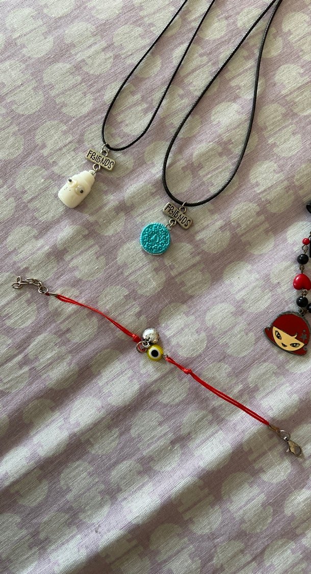 Renkli Bohem Nakışlı Boncuklu Kadın Kolye - Görsel 4