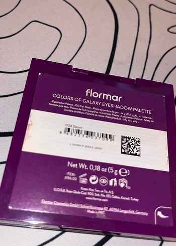 Beden Renk Flormar renkli palet