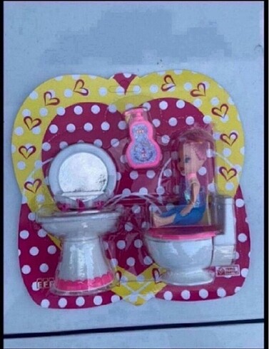 Klozette bebeğim