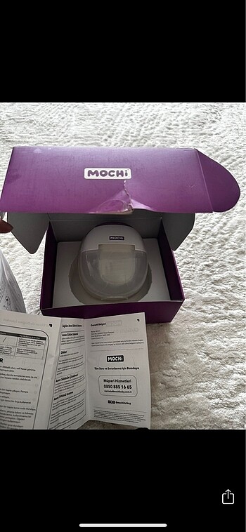 Mochi eller serbest göğüs pompası