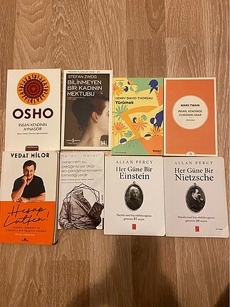 8 kitap 70 tl