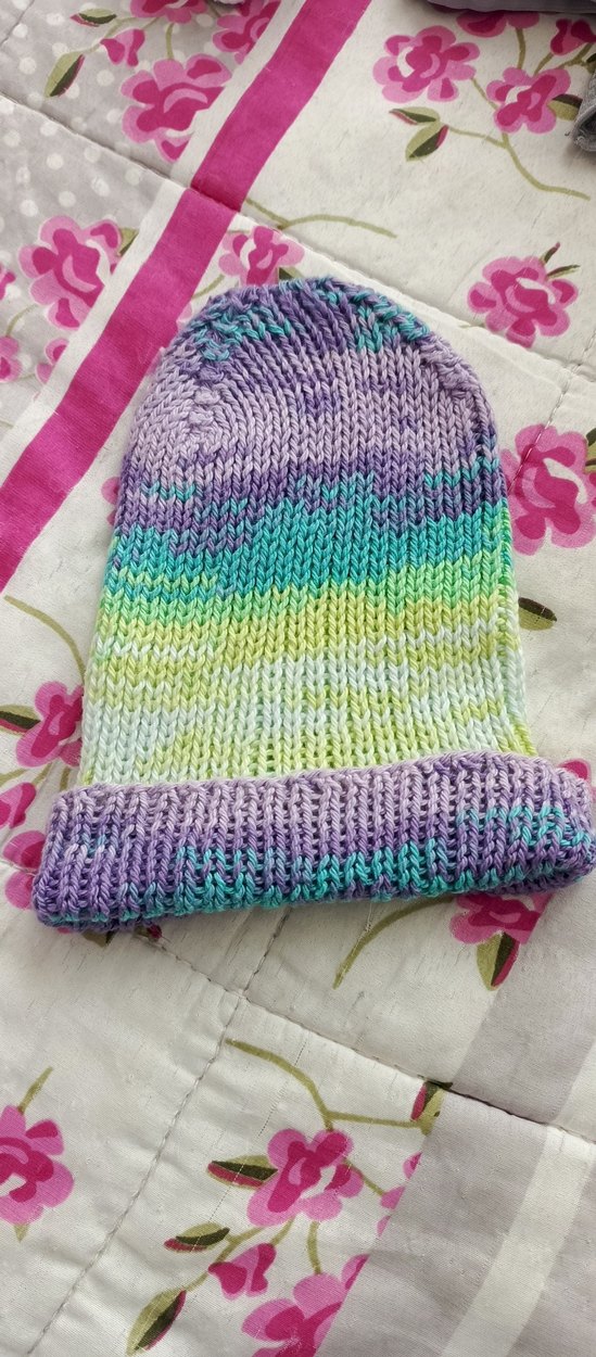 Renkli Kadın Örgü Bere - Görsel 2