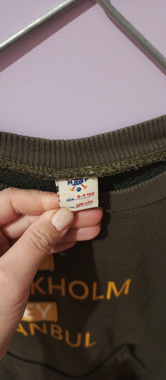 Erkek  Baskılı Sweatshirt - Görsel 2