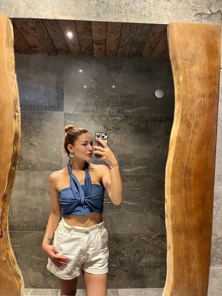 beyaz şort - Görsel 5