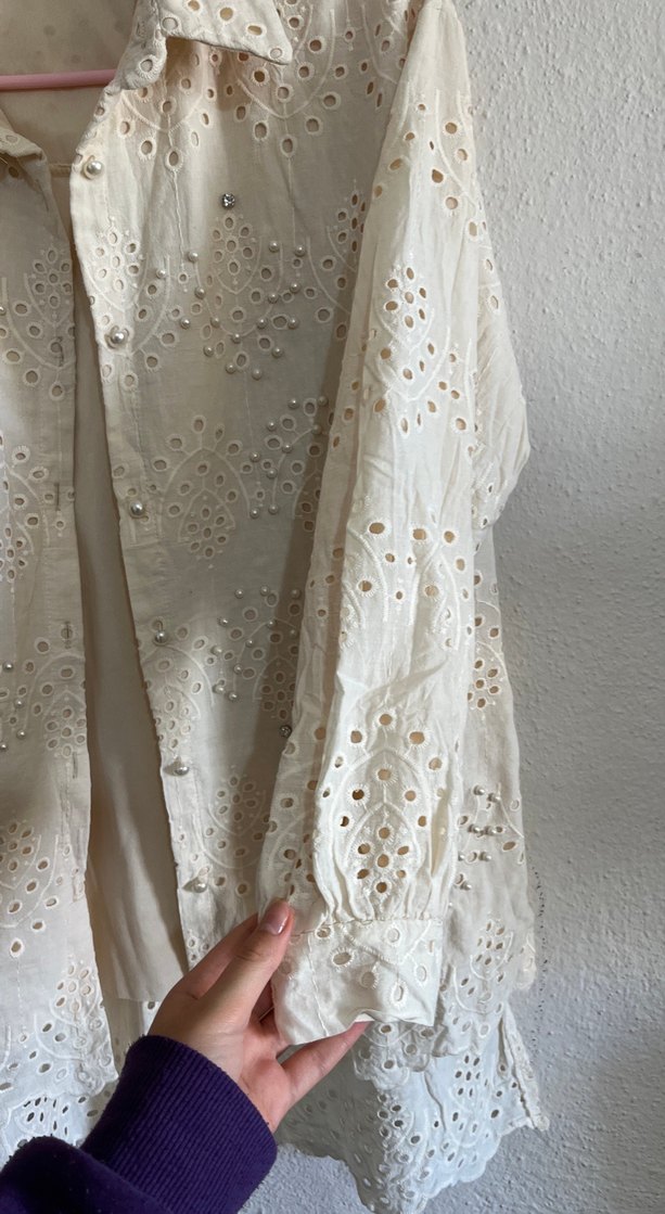 incili etek-gömlek - Görsel 4