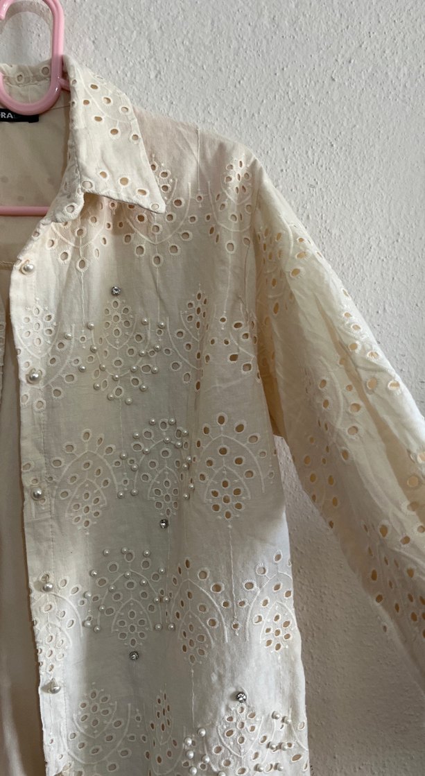 incili etek-gömlek - Görsel 3