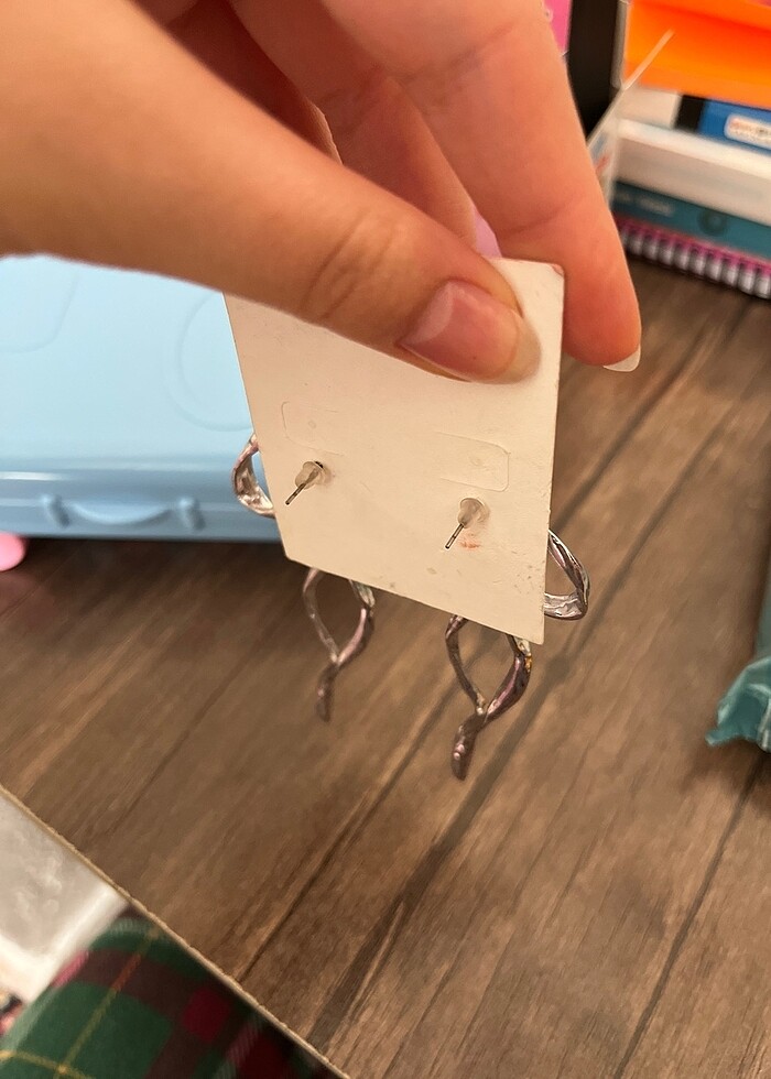 kurdele küpe - Görsel 2