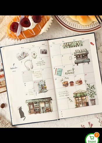 Harf sticker+Ajanda sticker - Görsel 8