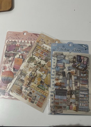 Harf sticker+Ajanda sticker - Görsel 7