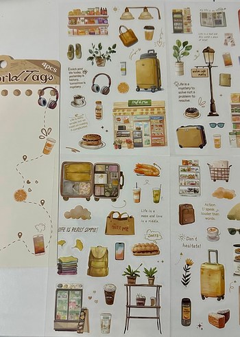 Harf sticker+Ajanda sticker - Görsel 5