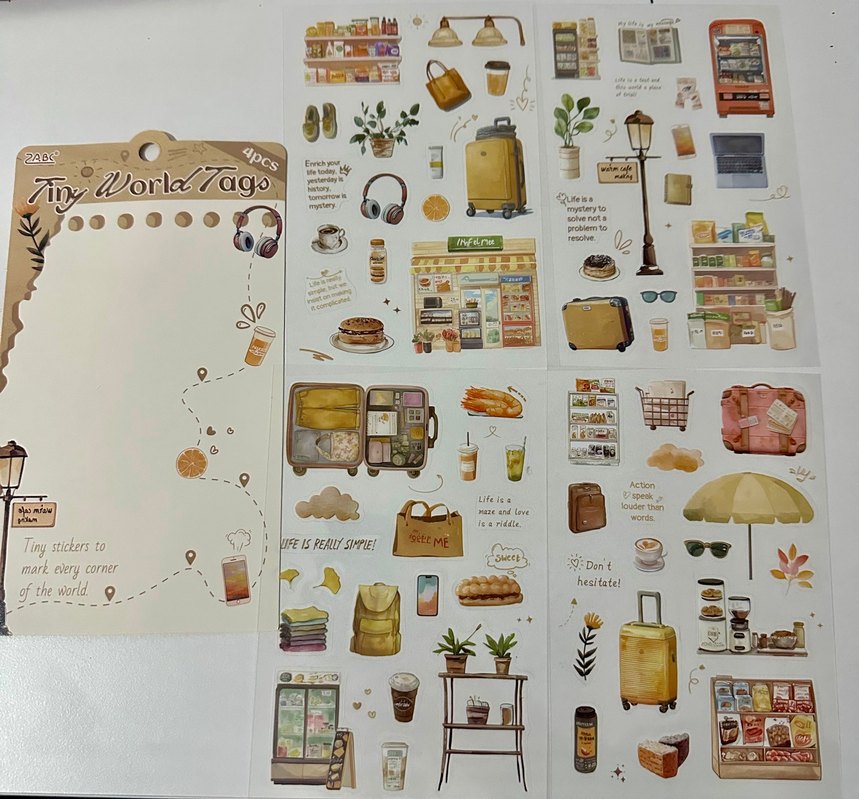 Harf sticker+Ajanda sticker - Görsel 5