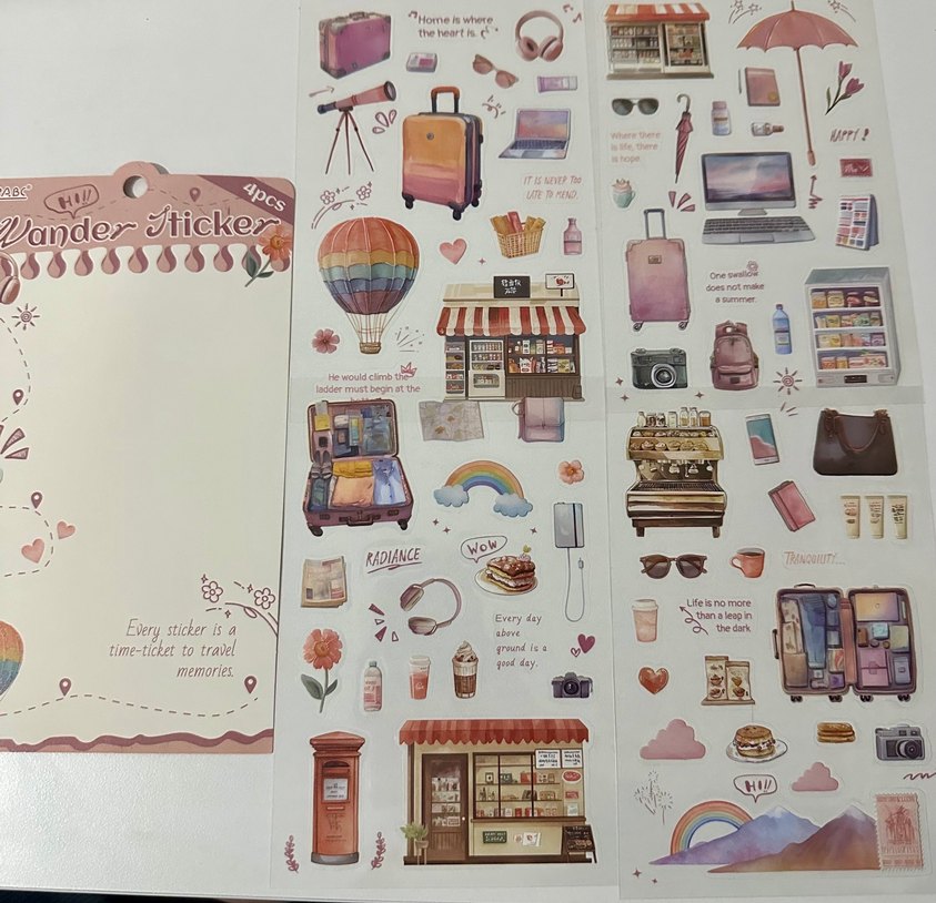 Harf sticker+Ajanda sticker - Görsel 4